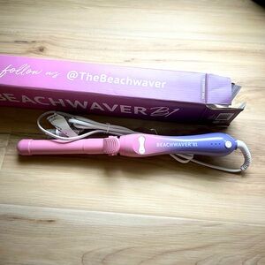 BEACHWAVER B1 - PINK SUNSET, Rotating Curling Ceramic Hair Iron 1" Barrel